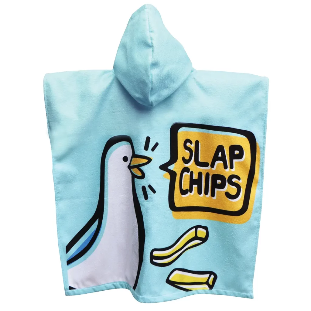 Eendjie Hooded towel Slap Chips