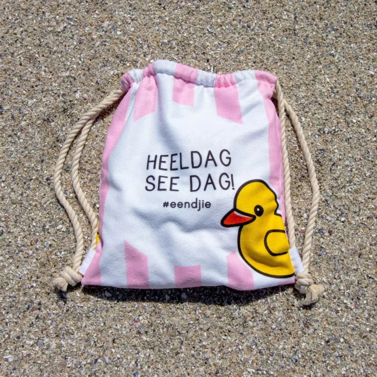 Heeldag See Dag Beach Bag - Eendjie Kids Swimwear - Eendjie.com